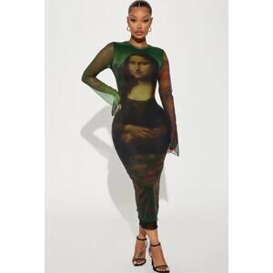 FASHIONNOVA Monalisa midi dress
